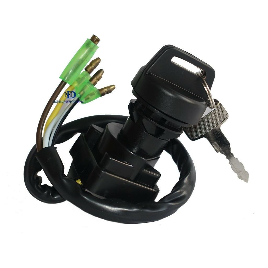 IGNITION KEY SWITCH FOR KAWASAKI MOJAVE 110E KLF110 1988