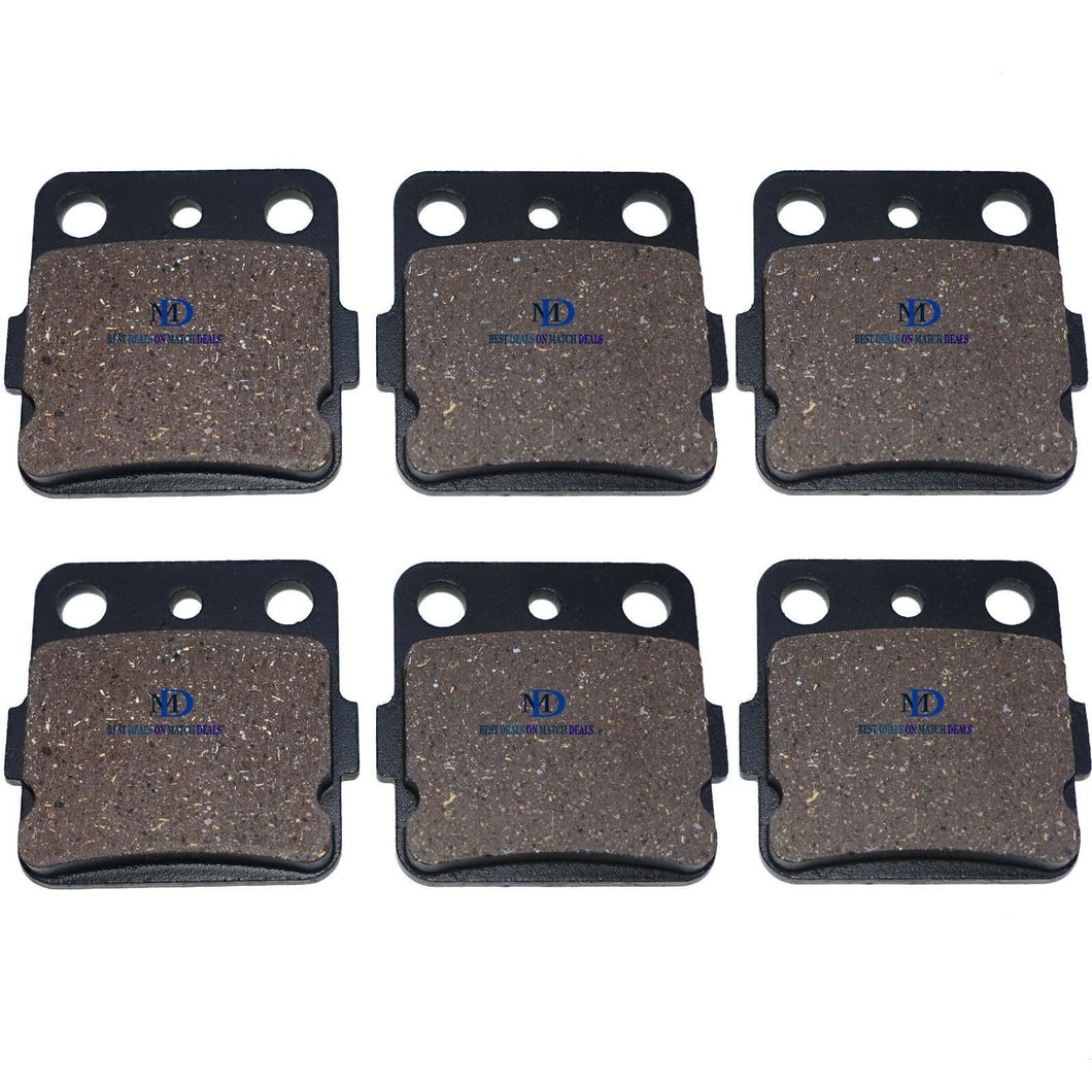 FRONT REAR BRAKE PADS FOR YAMAHA RAPTOR 660 660R YFM660R 2001-2005 / SE LE