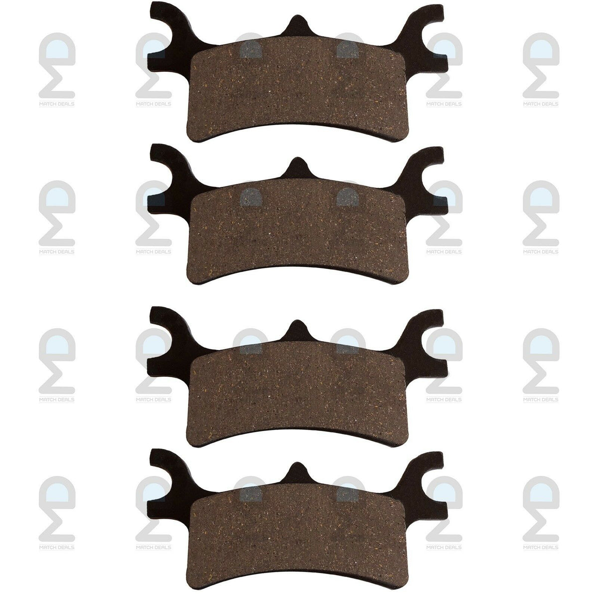 REAR BRAKE PADS FOR POLARIS SPORTSMAN 570 X2 EPS 2017-2018 / TRACTOR MD EU