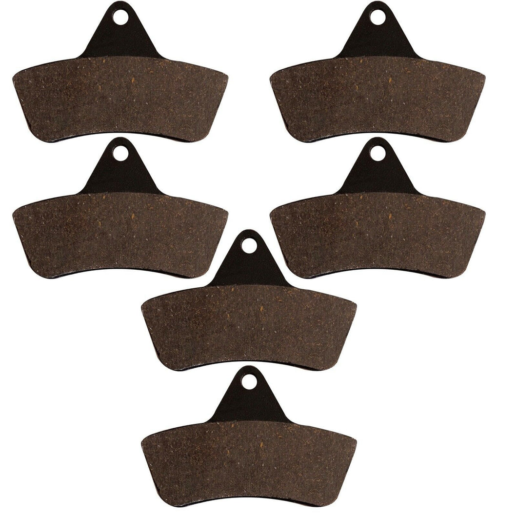 FRONT REAR BRAKE PADS FOR ARCTIC CAT 250 UTILITY 2X4 1999-2004 / 4X4 2001-2004