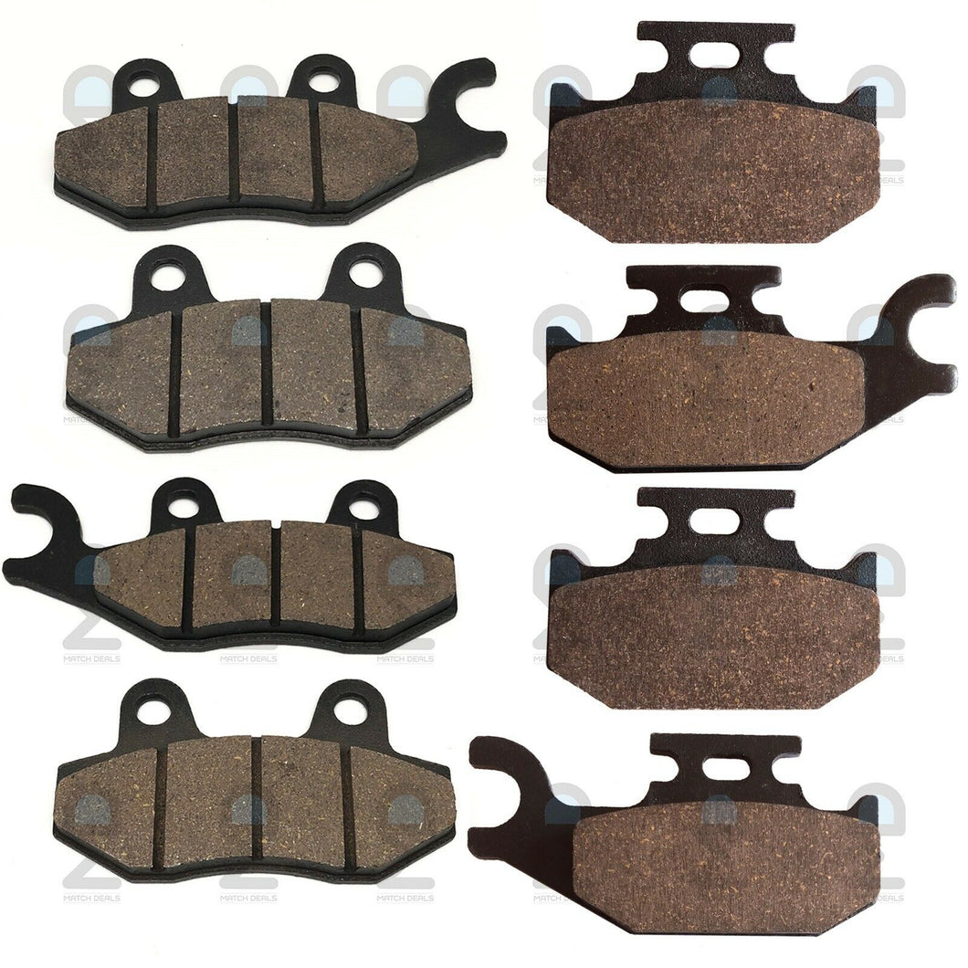 FRONT REAR BRAKE PADS FOR CAN-AM COMMANDER MAX 1000R EFI / 800R EFI 2016-2018