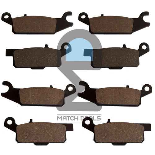FRONT REAR BRAKE PADS YAMAHA GRIZZLY 550 FI EPS YFM550 2009-2011 2014 SE HUNTER