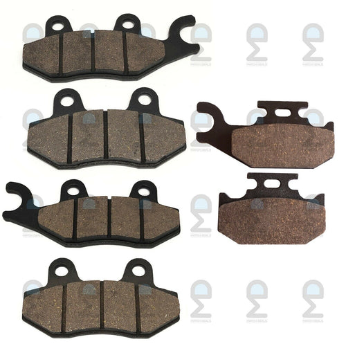 FRONT REAR BRAKE PADS FOR YAMAHA RHINO 660 YXR660 2004-2007 / 4WD HUNTER SE