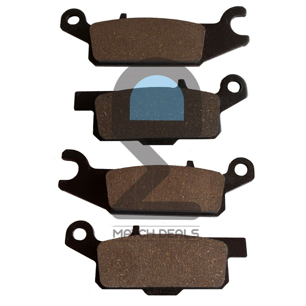 FRONT BRAKE PADS FOR YAMAHA KODIAK 700 4WD YFM700 2016-2018 / HUNTER