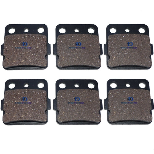 FRONT REAR BRAKE PADS FOR YAMAHA WARRIOR 350 YFM350 2002 2003 2004