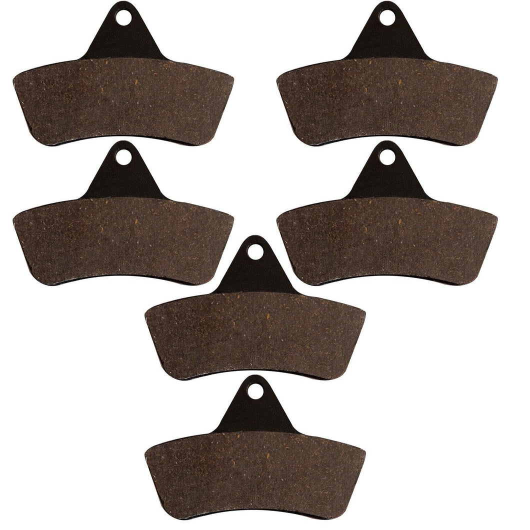 FRONT REAR BRAKE PADS FOR ARCTIC CAT 500 AUTO / MANUAL UTILITY 4X4 1998-2004