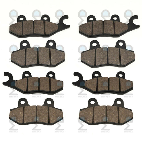 FRONT REAR BRAKE PADS FOR YAMAHA RHINO 700 FI YXR700 2008-2009 / SE SPORT HUNTER