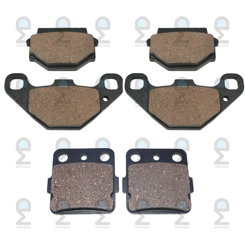 FRONT REAR BRAKE PADS FOR KAWASAKI LAKOTA 300 KEF300 1995-2000 / SPORT 2001-2003