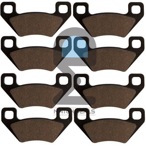 FRONT REAR BRAKE PADS FOR ARCTIC CAT WILDCAT 1000 2011-2014 / GT LTD HO