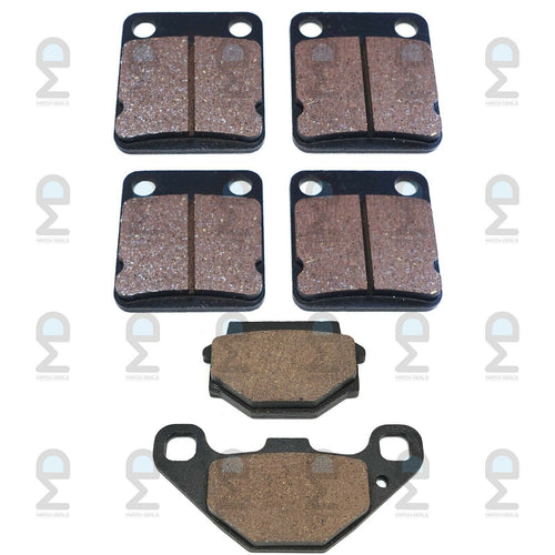 FRONT REAR BRAKE PADS FOR SUZUKI VINSON 500 4WD LT-A500F LT-F500F 2003