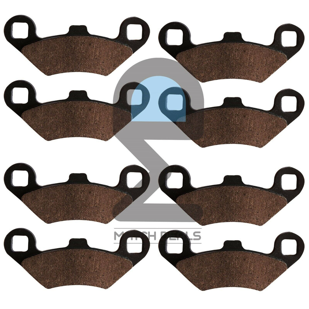 FRONT MIDDLE BRAKE PADS FOR POLARIS BIG BOSS 6X6 500 1998-1999 / 250 6X6 1993