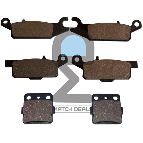 FRONT REAR BRAKE PADS FOR YAMAHA RAPTOR 250 YFM250 2008-2013 / SE SE 2 II