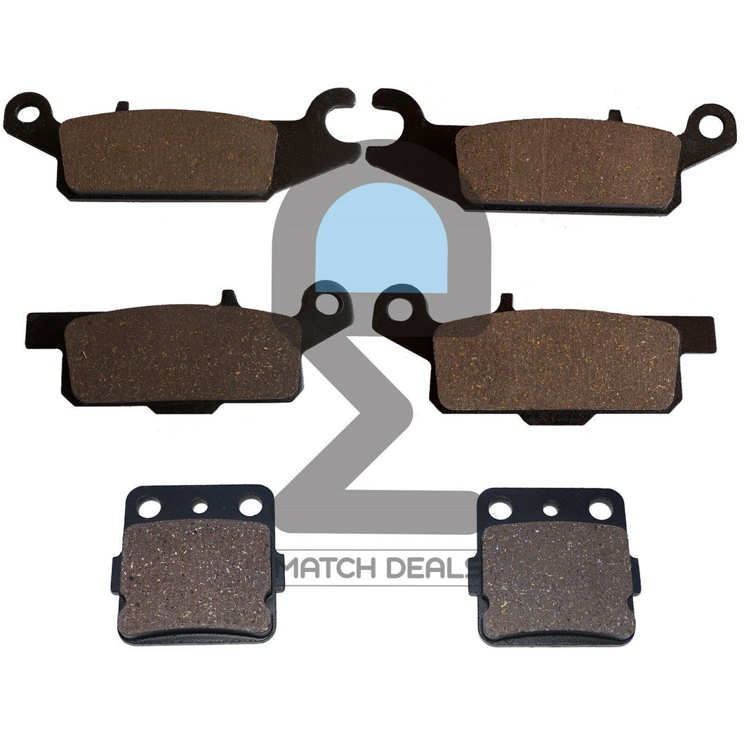 FRONT REAR BRAKE PADS FOR YAMAHA RAPTOR 250 YFM250 2008-2013 / SE SE 2 II
