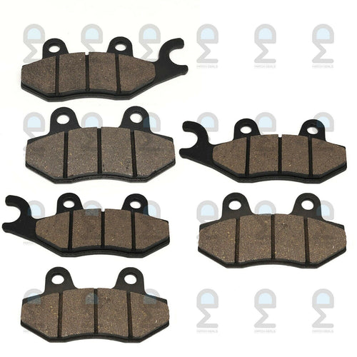 FRONT REAR BRAKE PADS FOR CAN-AM COMMANDER 800 2011-2015 / STD DPS XT EFI