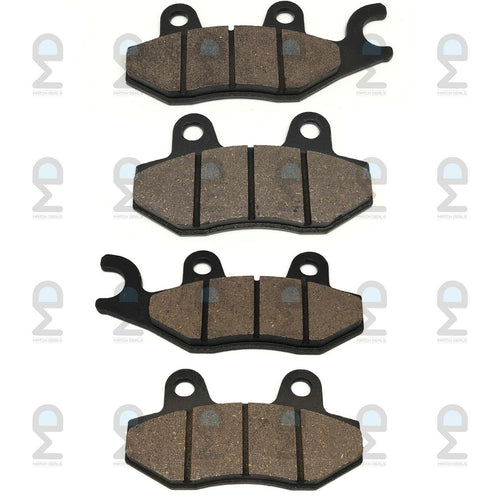 FRONT BRAKE PADS FOR KAWASAKI MULE PRO-FXT 820 KAF820 2015-2019